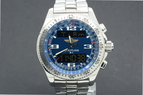 Breitling B1 Setting the time