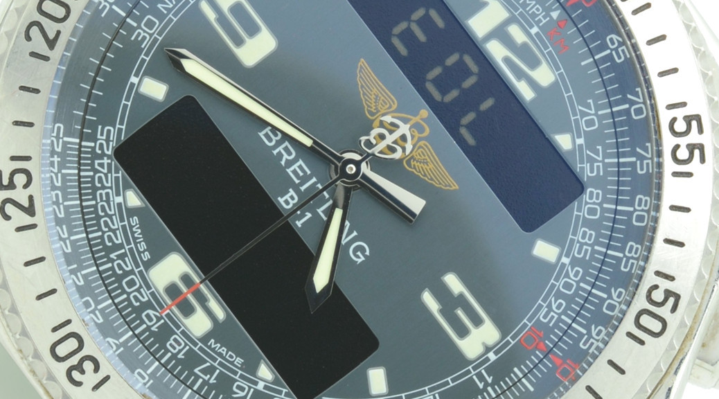 Breitling B1 Hand calibration setting